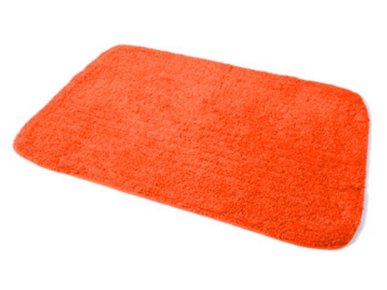 Πατάκι Μπάνιου Campione 05581.002 Orange 50X70 50x70cm 100% Βαμβάκι