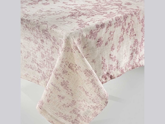 Τραπεζομάντηλο 1004 Amethyst Saint Clair 140X180 Πολυέστερ