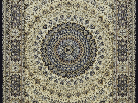 Χαλί Nain Beige-Blue Barok 200X300cm