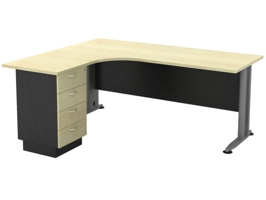 SUPERIOR COMPACT ΑΡΙΣΤΕΡΗ ΓΩΝΙΑ - ΑΠΟΧΡΩΣΗ DARK GREY - BEECH