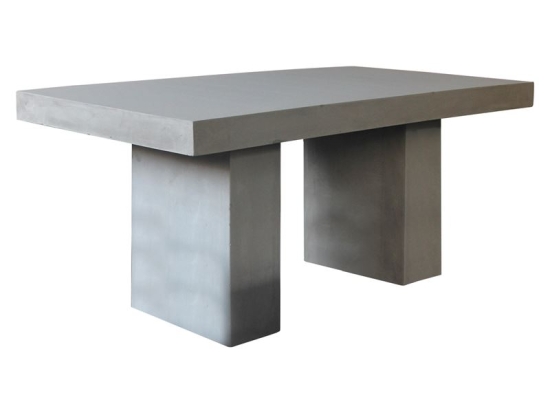 CONCRETE ΤΡΑΠΕΖΙ CEMENT GREY