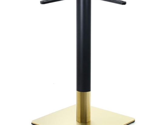 RIVA ΒΑΣΗ ΤΡΑΠΕΖΙΟΥ BAR GOLD INOX #201 - BLACK (14,50 KG)