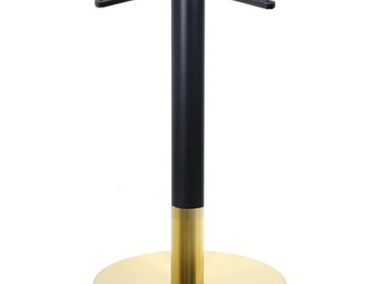 RIVA ΒΑΣΗ ΤΡΑΠΕΖΙΟΥ GOLD INOX #201 - BLACK / 11,70 KG