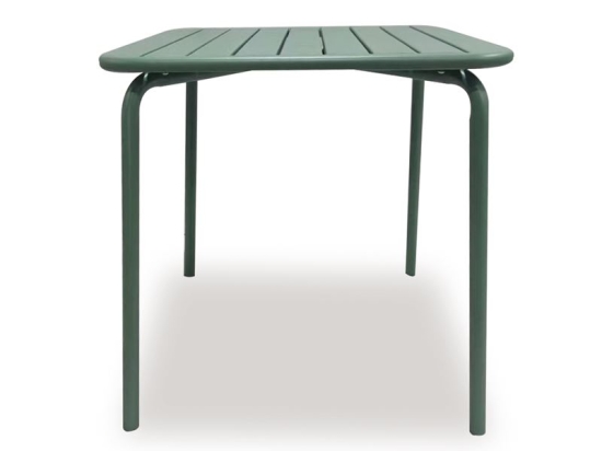 BRIO SLAT ΤΡΑΠΕΖΙ-PRO ΚΗΠΟΥ - ΒΕΡΑΝΤΑΣ, ΜΕΤΑΛΛΟ ΒΑΦΗ SANDY GREEN 5635C
