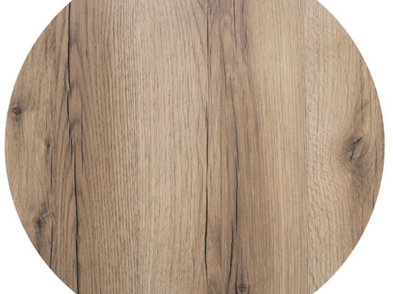 HPL (HIGH PRESSURE LAMINATED) ΕΠΙΦΑΝΕΙΑ ΤΡΑΠΕΖΙΟΥ ΑΠΟΧΡΩΣΗ NATURAL WOOD, ΕΞΩΤΕΡΙΚΟΥ ΧΩΡΟΥ