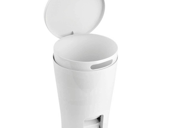 Κάδος Απορριμμάτων Diabolo 06706.001 White Πλαστικό