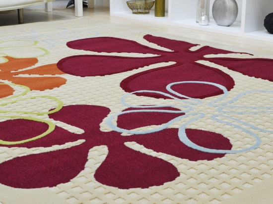 Χαλί Tredy 1725/1201 Beige-Red 200X290cm