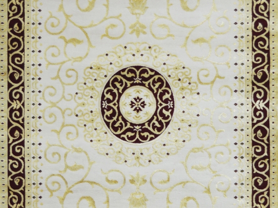 Χαλί Barok D Tabriz Beige-Blue 150X230cm