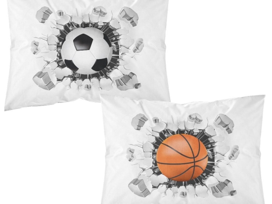 Borea Ζεύγος Μαξιλαροθήκες Sports (2) 50 x 70 cm Λευκό