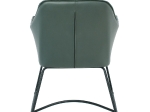 POLLY ΠΟΛΥΘΡΟΝΑ ΜΕΤΑΛΛΟ ΒΑΦΗ ΜΑΥΡΟ, ΥΦΑΣΜΑ SUEDE OLIVE GREEN