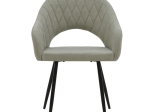ΠΟΛΥΘΡΟΝΑ MACIE PAKOWORLD ΥΦΑΣΜΑ ANTIQUE ΓΚΡΙ-ΜΑΥΡΟ 58X50X85ΕΚ