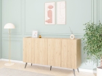 ΜΠΟΥΦΕΣ KUDRO PAKOWORLD ΣΕ OAK ΑΠΟΧΡΩΣΗ 180X43X100ΕΚ
