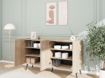 ΜΠΟΥΦΕΣ KUDRO PAKOWORLD ΣΕ OAK ΑΠΟΧΡΩΣΗ 180X43X100ΕΚ