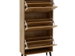 ΠΑΠΟΥΤΣΟΘΗΚΗ THELMA PAKOWORLD 12 ΖΕΥΓΩΝ SONOMA 60X23.8X131.6ΕΚ