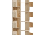 ΒΙΒΛΙΟΘΗΚΗ CHARLES PAKOWORLD ΜΕΛΑΜΙΝΗΣ ΦΥΣΙΚΟ 90X31X182,5ΕΚ