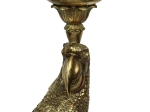 ΚΗΡΟΠΗΓΙΟ ARTELIBRE ΠΑΠΑΓΑΛΟΣ ΧΡΥΣΟ POLYRESIN 13X10X52CM