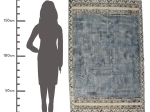 ΧΑΛΙ ARTELIBRE ΜΠΛΕ ΒΑΜΒΑΚΕΡΟ 120X180CM