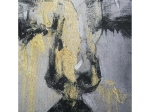 ΜΑΞΙΛΑΡΙ ARTELIBRE ΠΡΟΣΩΠΟ ΓΚΡΙ ΒΕΛΟΥΔΟ 60X60CM