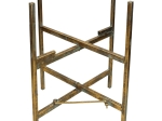 ΚΑΣΠΩ ARTELIBRE ΧΡΥΣΟ ΜΕΤΑΛΛΟ 43X43X48.5CM ΣΕΤ 2ΤΜΧ