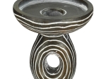ΚΗΡΟΠΗΓΙΟ ARTELIBRE TRIBAL ΚΑΦΕ POLYRESIN 11.5X11.5X28CM