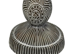 ΚΗΡΟΠΗΓΙΟ ARTELIBRE TRIBAL ΚΑΦΕ POLYRESIN 11.5X11.5X28CM
