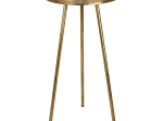 ΤΡΑΠΕΖΑΚΙ ARTELIBRE ΧΡΥΣΟ ΜΕΤΑΛΛΟ 38.5X38.5X88CM
