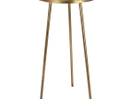 ΤΡΑΠΕΖΑΚΙ ARTELIBRE ΧΡΥΣΟ ΜΕΤΑΛΛΟ 42.5X42.5X98CM
