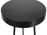 ΤΡΑΠΕΖΑΚΙ ARTELIBRE ΜΑΥΡΟ ΜΕΤΑΛΛΟ 42.5X42.5X98CM