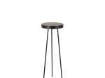 ΤΡΑΠΕΖΑΚΙ ARTELIBRE ΜΑΥΡΟ ΜΕΤΑΛΛΟ 42.5X42.5X98CM