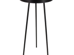 ΤΡΑΠΕΖΑΚΙ ARTELIBRE ΜΑΥΡΟ ΜΕΤΑΛΛΟ 42.5X42.5X98CM