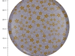 ΔΙΣΚΟΣ ARTELIBRE ΛΟΥΛΟΥΔΙΑ ΠΟΛΥΧΡΩΜΟ ΜΕΤΑΛΛΟ 33X33X1.8CM