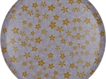 ΔΙΣΚΟΣ ARTELIBRE ΛΟΥΛΟΥΔΙΑ ΠΟΛΥΧΡΩΜΟ ΜΕΤΑΛΛΟ 33X33X1.8CM