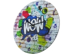ΡΟΛΟΙ ΤΟΙΧΟΥ ARTELIBRE 'WOW' ΜΕ ΓΚΡΑΦΙΤΙ ΠΟΛΥΧΡΩΜΟ MDF Φ33.8X2CM