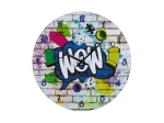 ΡΟΛΟΙ ΤΟΙΧΟΥ ARTELIBRE 'WOW' ΜΕ ΓΚΡΑΦΙΤΙ ΠΟΛΥΧΡΩΜΟ MDF Φ33.8X2CM