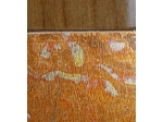 ΑΝΑΓΛΥΦΟ ΣΤΑΝΤ ΚΕΡΙ 'OTONAL' MDF ΕΚΡΟΥ/ΠΟΡΤΟΚΑΛΙ 5X7X20.5CM