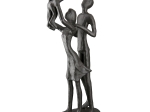 ΓΛΥΠΤΟ 'FAMILIENGLUCK' ΣΙΔΕΡΕΝΙΟ ΚΑΦΕ 5.5X9X20CM