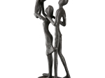 ΓΛΥΠΤΟ 'FAMILIENGLUCK' ΣΙΔΕΡΕΝΙΟ ΚΑΦΕ 5.5X9X20CM