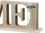 LETTERING "HOME" ΞΥΛΟ ECRU PU 4 47X7.5X12.5CM