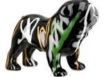  FIGURE DOG CERAMIC BLACK 22X10X16CM 22X10X16CM