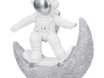  FIGURE ASTRONAUT POLY WHITE SILVER ΠΟΙΚΙΛΙΑ 3 ΦΟΡΕΣ 11X5X12CM 11X5X12CM