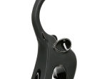  SCULPTURE ELEPHANT CERAMIC BLACK 2 ASSORTED 9X6X17CM 9X6X17CM