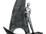  FIGURE BOAT MAN MOTIF ΣΥΝΘΕΤΙΚΗ ΡΗΤΙΝΗ ΧΡΥΣΟ ΧΡΩΜΑ ΑΣΗΜΙ ΧΡΩΜΑ 2 ΠΟΙΚΙΛΙΑ 20X6X29CM 20X6X29CM