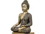  FIGURE BUDDHA SYNTHETIC RESIN ΧΡΥΣΟΧΡΩΜΟ 12X8X22CM 12X8X22CM