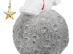 FIGURE ASTRONAUT SYNTHETIC RESIN GREY WHITE 2 ASSORTED 10X14X18CM 10X14X18CM