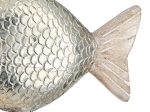  STAND RELIEF FISH MANGO WOOD ΦΥΣΙΚΑ ΧΡΩΜΑΤΑ 29X9X34CM 29X9X34CM