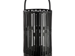  ΦΑΝΑΡΙ ΚΥΛΙΝΔΡΙΚΟ ΜΕΤΑΛΛΙΚΟ ΜΑΥΡΟ D15X39CM D15X39CM