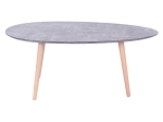 ΤΡΑΠΕΖΙ ΣΑΛΟΝΙΟΥ HAMILTON PAKOWORLD ΧΡΩΜΑ ΓΚΡΙ CEMENT-ΦΥΣΙΚΟ 98X60X38ΕΚ