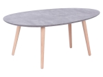 ΤΡΑΠΕΖΙ ΣΑΛΟΝΙΟΥ HAMILTON PAKOWORLD ΧΡΩΜΑ ΓΚΡΙ CEMENT-ΦΥΣΙΚΟ 98X60X38ΕΚ