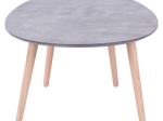 ΤΡΑΠΕΖΙ ΣΑΛΟΝΙΟΥ HAMILTON PAKOWORLD ΧΡΩΜΑ ΓΚΡΙ CEMENT-ΦΥΣΙΚΟ 98X60X38ΕΚ