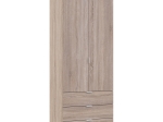 ΝΤΟΥΛΑΠΑ ΡΟΥΧΩΝ LILA PAKOWORLD ΔΙΦΥΛΛΗ SONOMA 77.5X49.5X203.5ΕΚ